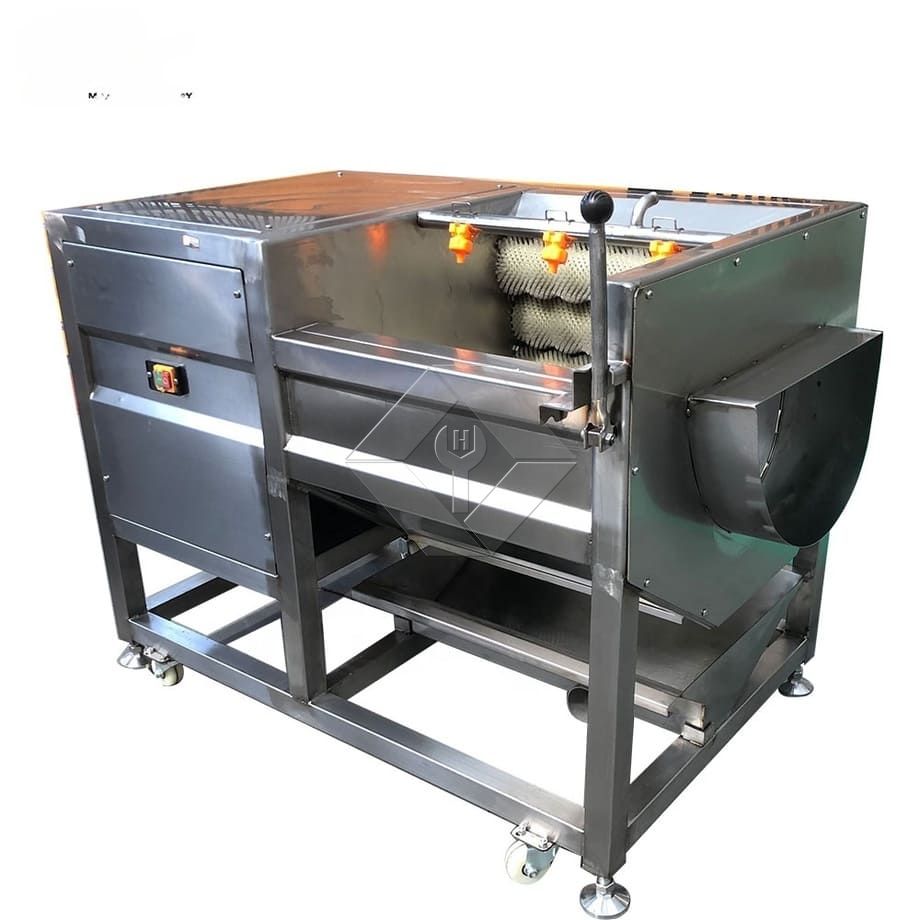 Viazi Tangawizi Matunda Roller Washer Cleaner
