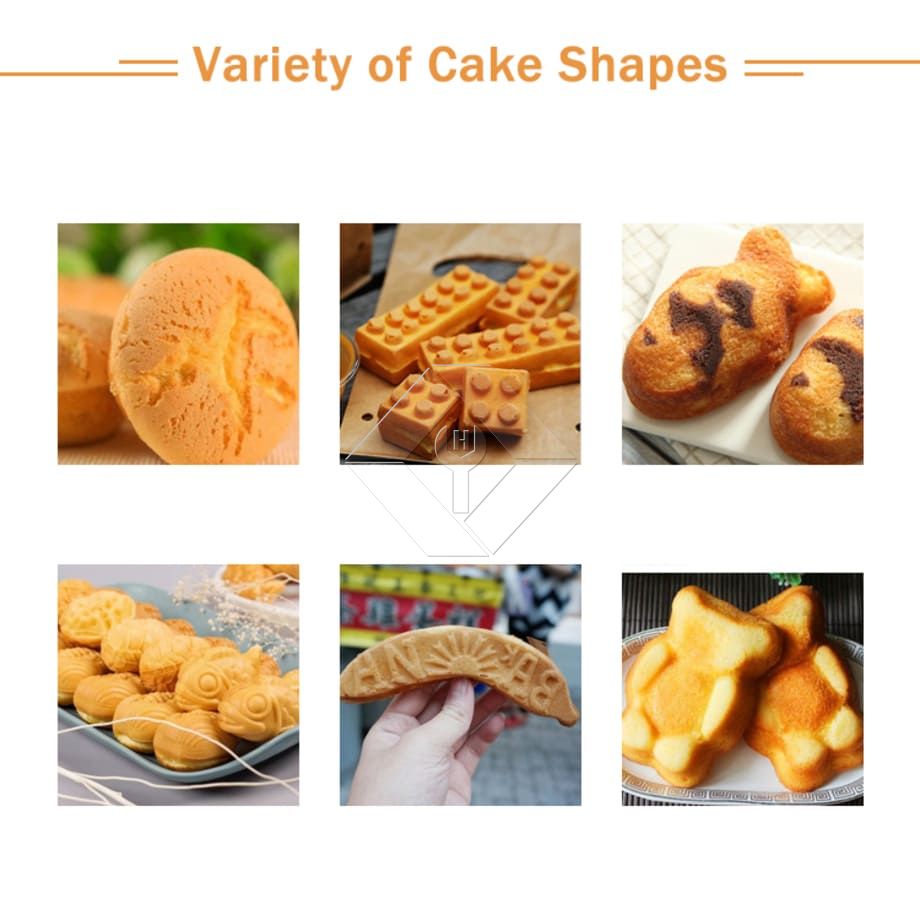Mashine ya Keki ya Taiyaki ya Kiotomatiki kabisa Mashine ya Keki ya Taiyaki ya Kiotomatiki kabisa