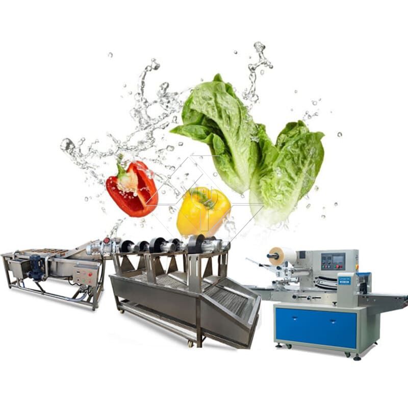 Mstari wa Uzalishaji wa Saladi ya Mboga | Kiwanda cha kusindika lettuce