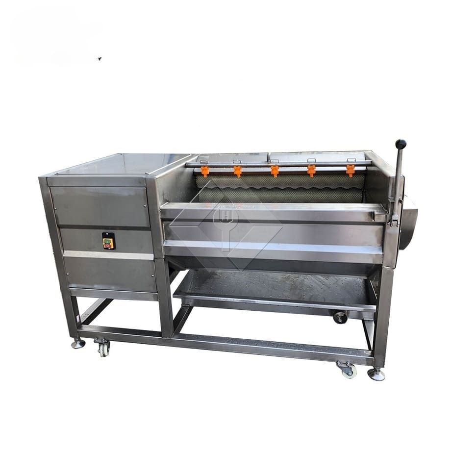Viazi Tangawizi Matunda Roller Washer Cleaner