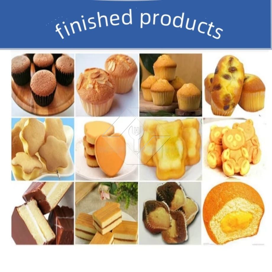 Mashine Otomatiki ya Kunyunyizia Mafuta ya Keki na Kuunda kwa Ufanisi wa Juu wa Matumizi ya Bakery