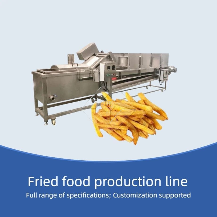 Mashine ya Kukaanga Kuku ya Umeme Mashine ya Kukaanga Kina Kina Mashine ya Kukaanga Hamburger inayoendelea yenye Conveyor