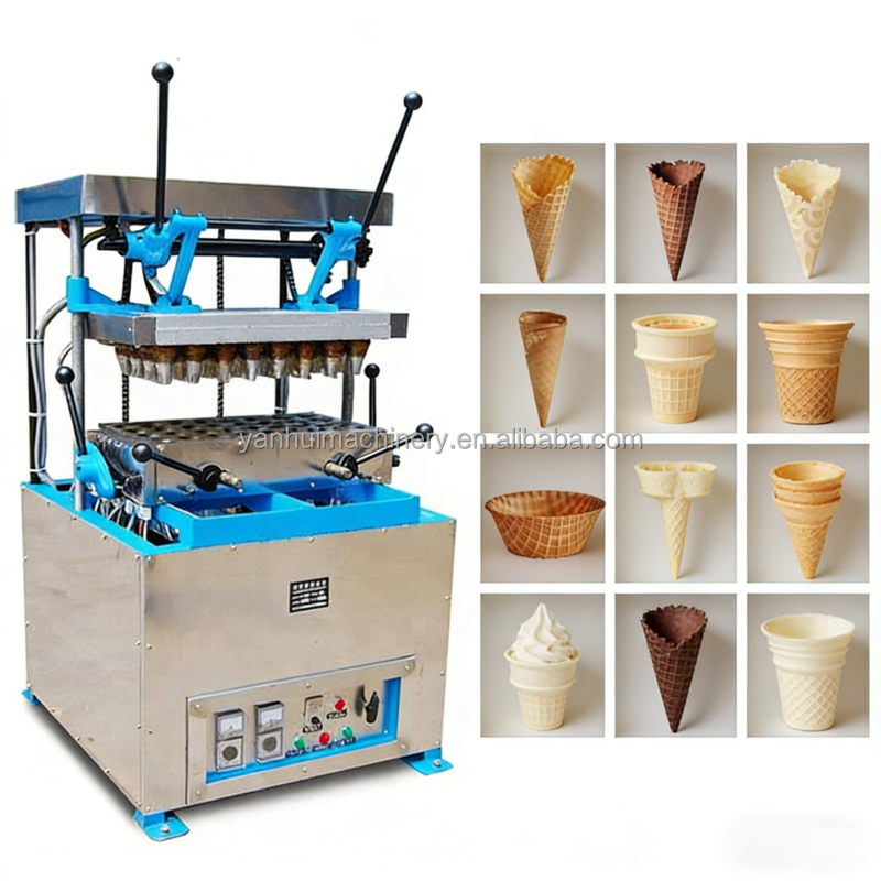 Mashine ya Sinia ya Mayai ya Monaka Taco Choco Kuoka Ice Cream Kaki Mashine ya Sinia ya Mayai ya Monaka Taco Choco Kuoka Ice Cream Kaki