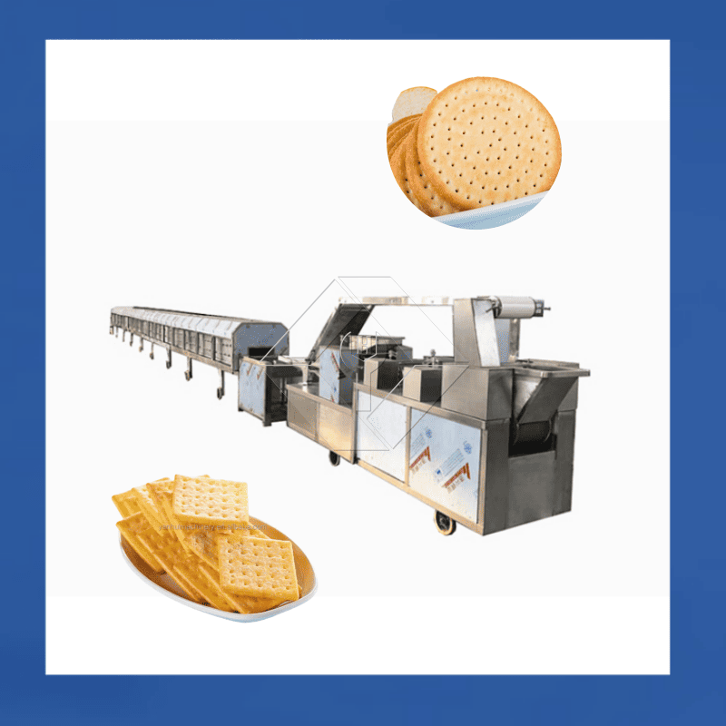 Mashine ya Kutengeneza Biskuti Kiotomatiki | Crisp & Hard Biscuit Line ya Uzalishaji | Vifaa vya Kuki za Viwanda