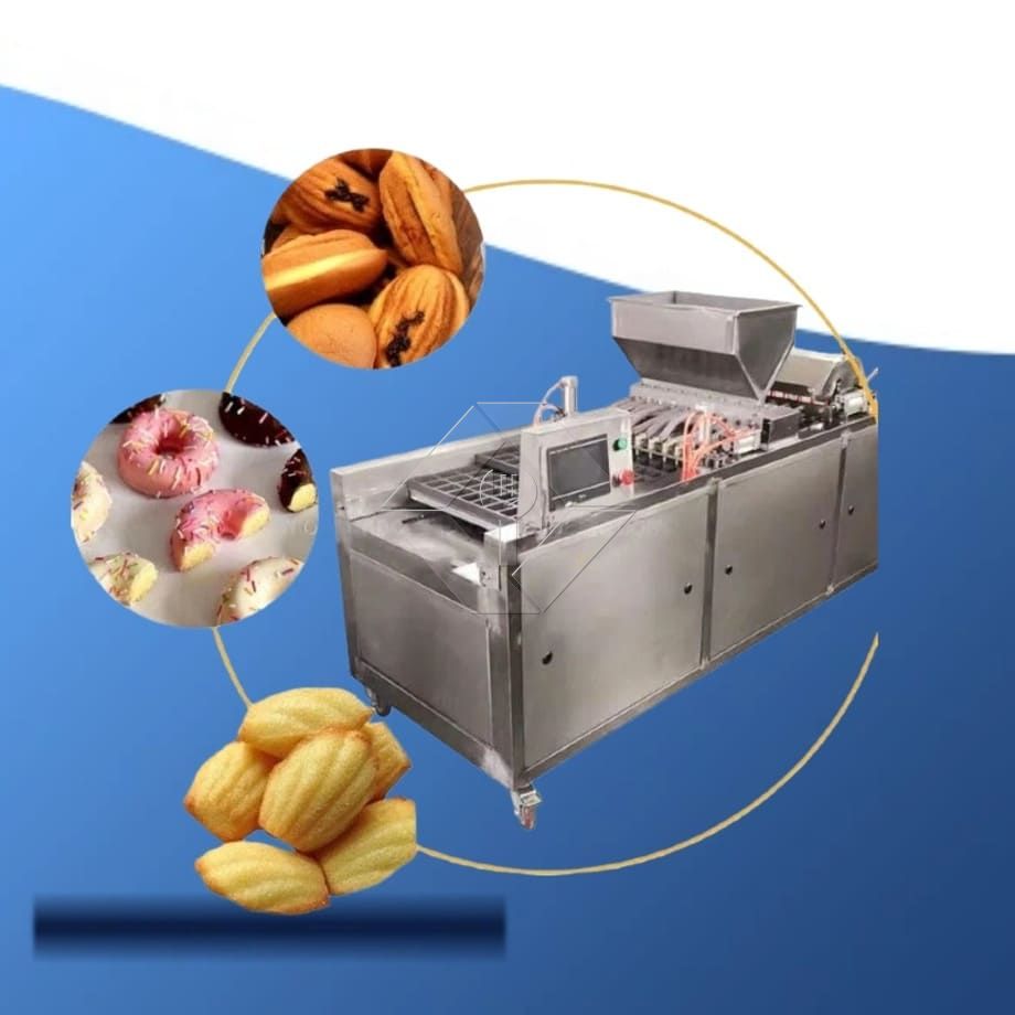Mashine Otomatiki ya Kunyunyizia Mafuta ya Keki na Kuunda kwa Ufanisi wa Juu wa Matumizi ya Bakery Mashine Otomatiki ya Kunyunyizia Mafuta ya Keki na Kuunda kwa Ufanisi wa Juu wa Matumizi ya Bakery