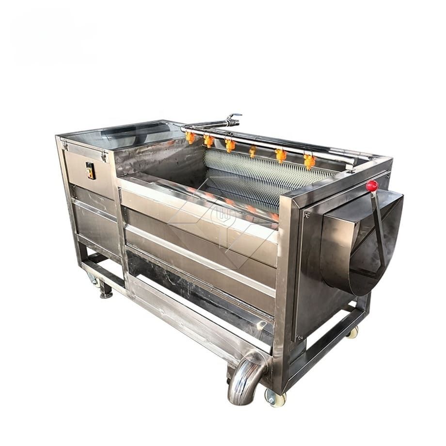 Viazi Tangawizi Matunda Roller Washer Cleaner