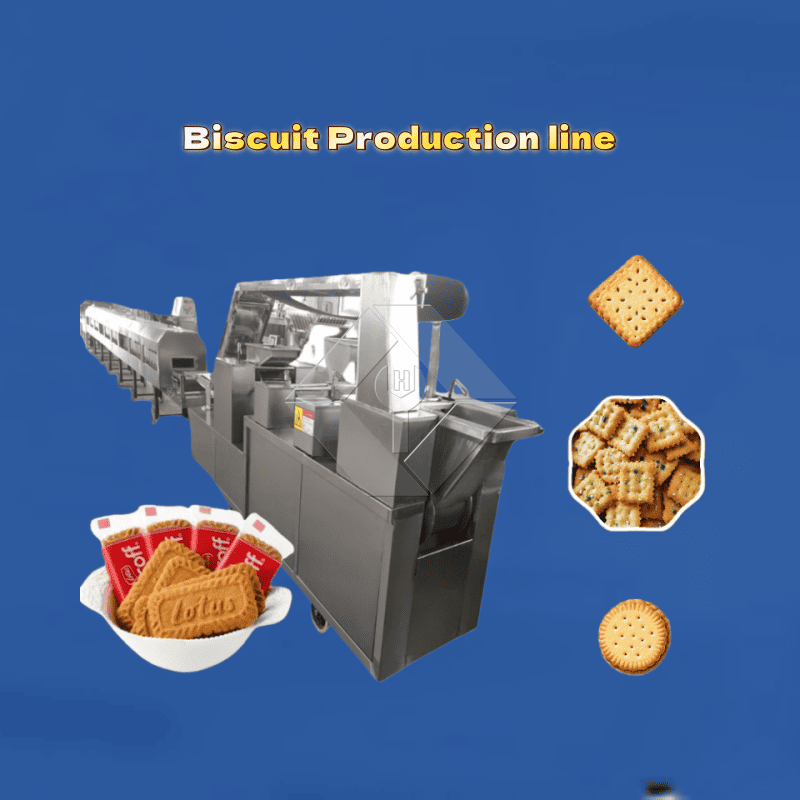 Mashine ya Kutengeneza Biskuti Kiotomatiki | Crisp & Hard Biscuit Line ya Uzalishaji | Vifaa vya Kuki za Viwanda